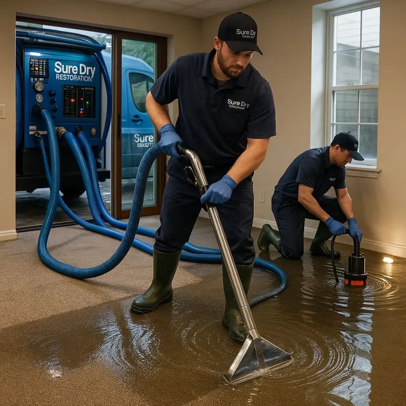 Water Extraction and Removal process in Auburn, AL